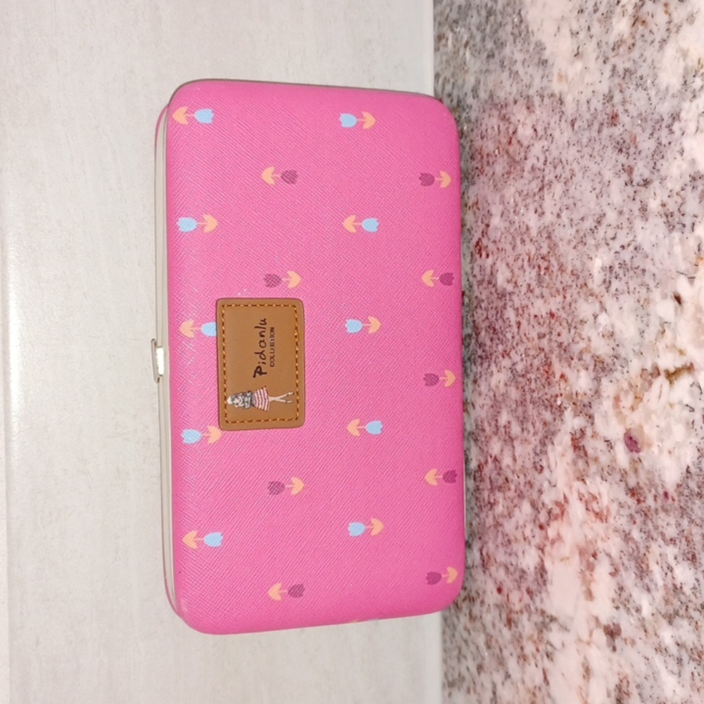 Pink Wristlet Wallet